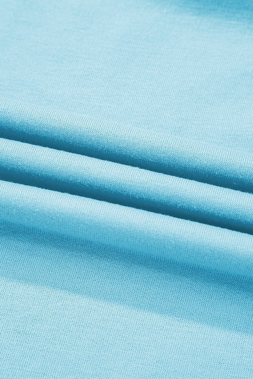 Colorblock Short Sleeve T-Shirt and Skort Set: Turquoise / M