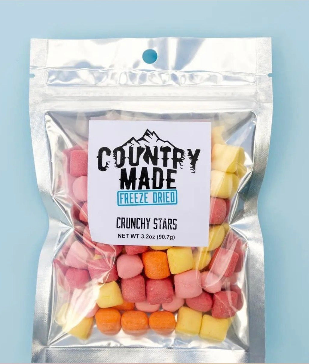 Freeze dried candy