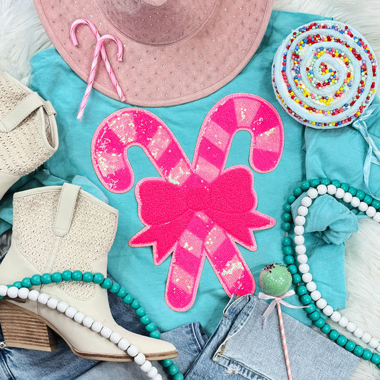 Sequin and chenille patches-valentines and mardi gras