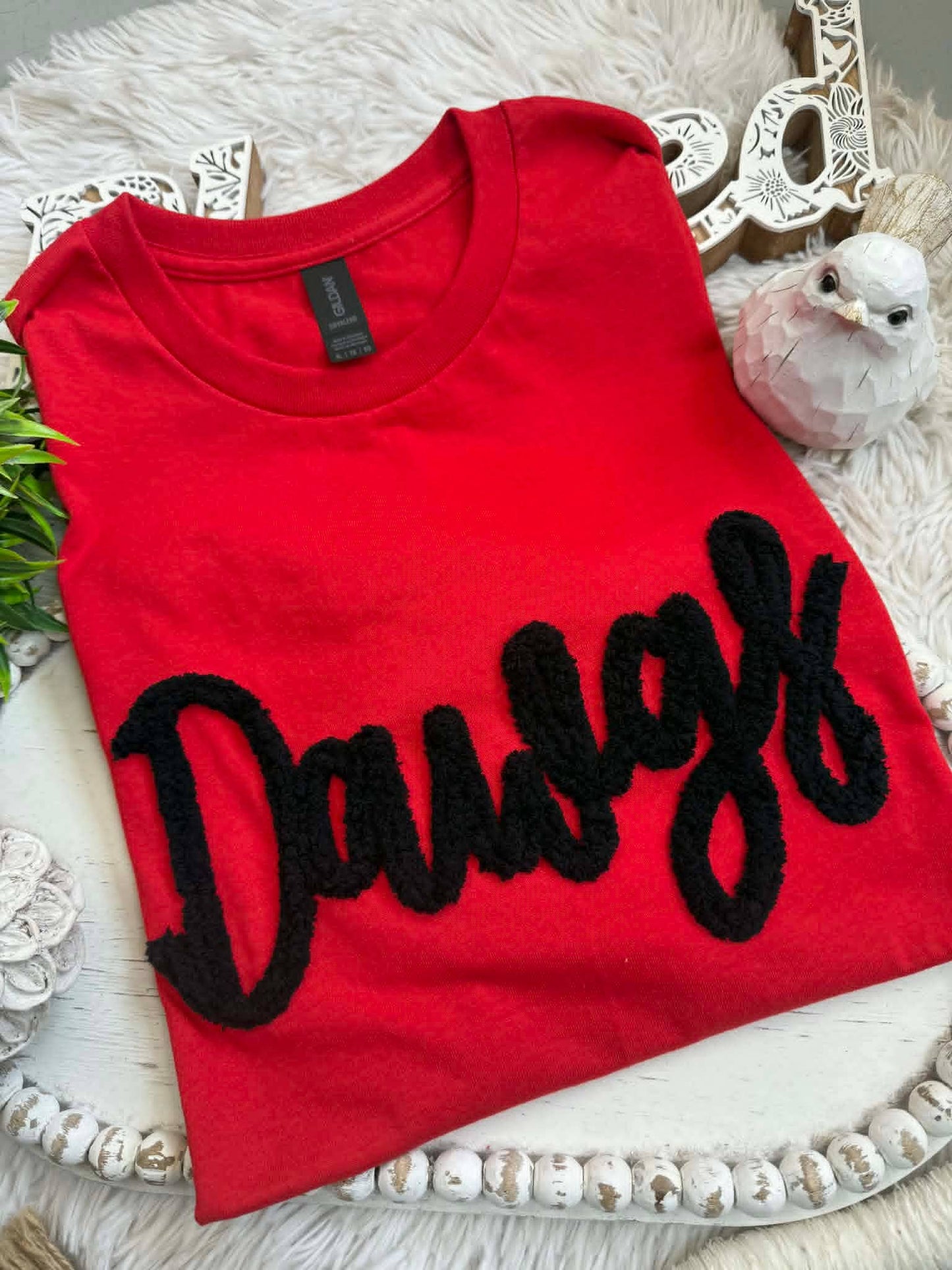 NEW CUSTOM Team Chunky Chenille Yarn, Sweatshirt, T-shirt: XL / T-Shirt