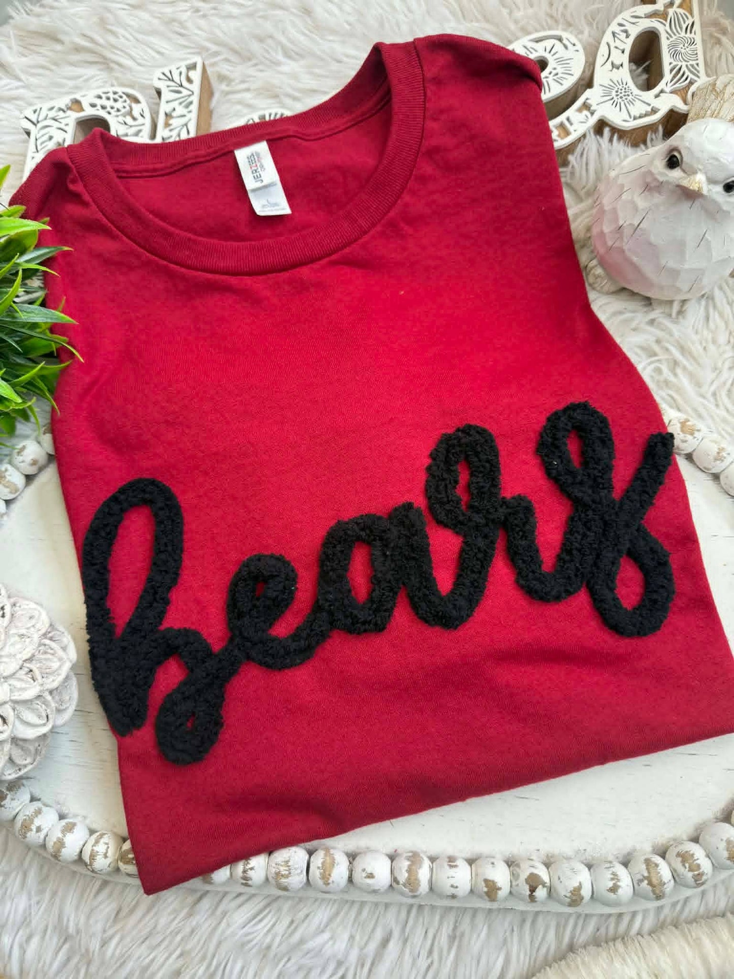 NEW CUSTOM Team Chunky Chenille Yarn, Sweatshirt, T-shirt: M / T-Shirt
