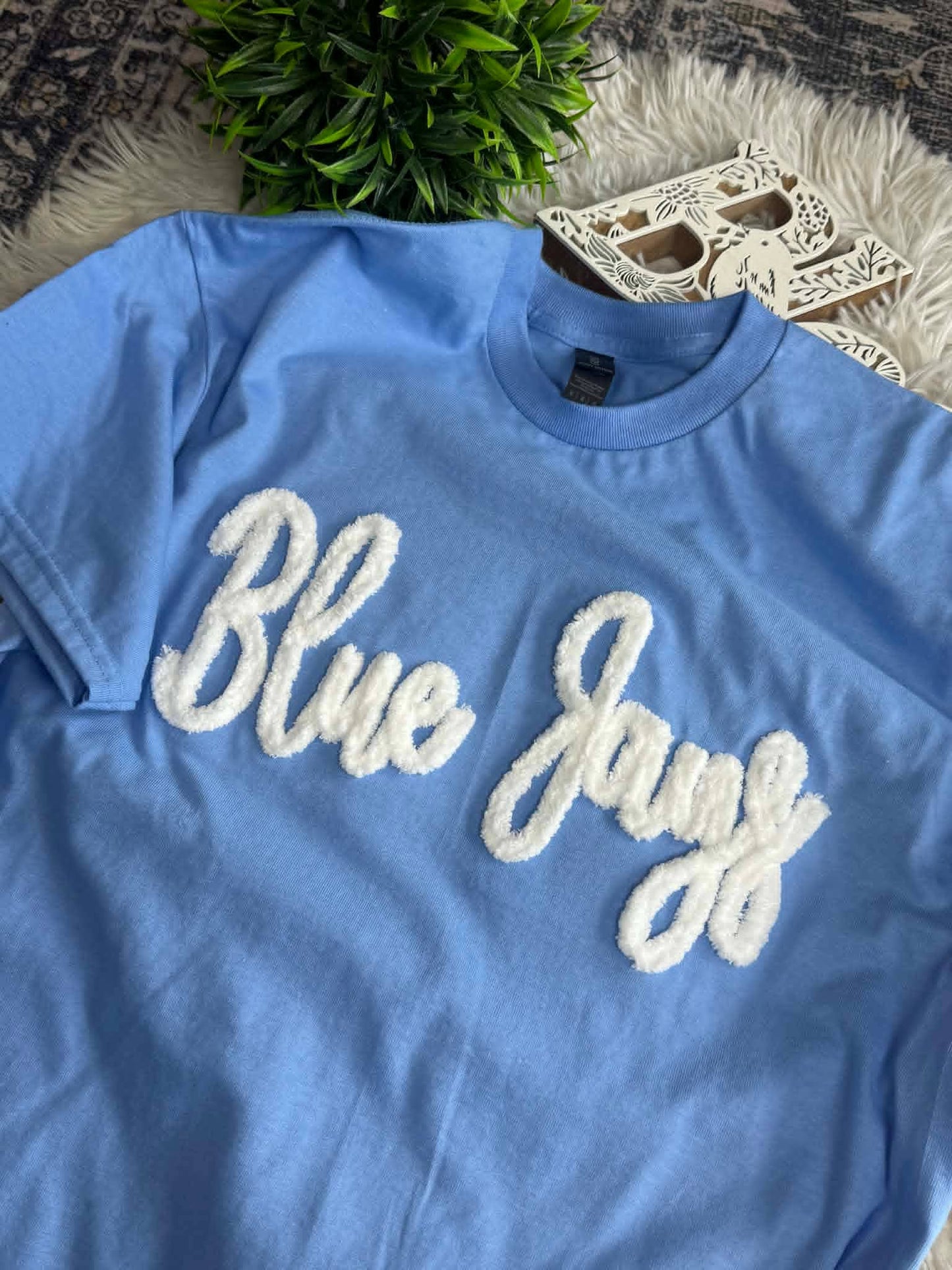 NEW CUSTOM Team Chunky Chenille Yarn, Sweatshirt, T-shirt: M / T-Shirt